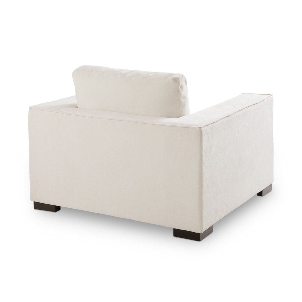 Grant Accent Chair: Ivory